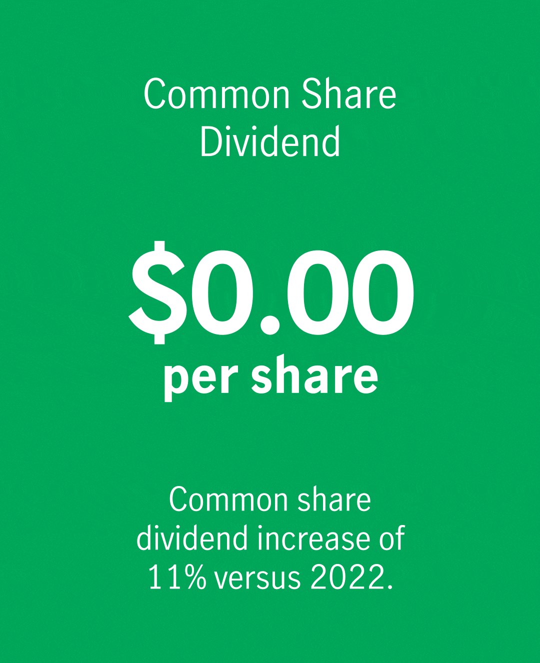 $1.46 per share dividend