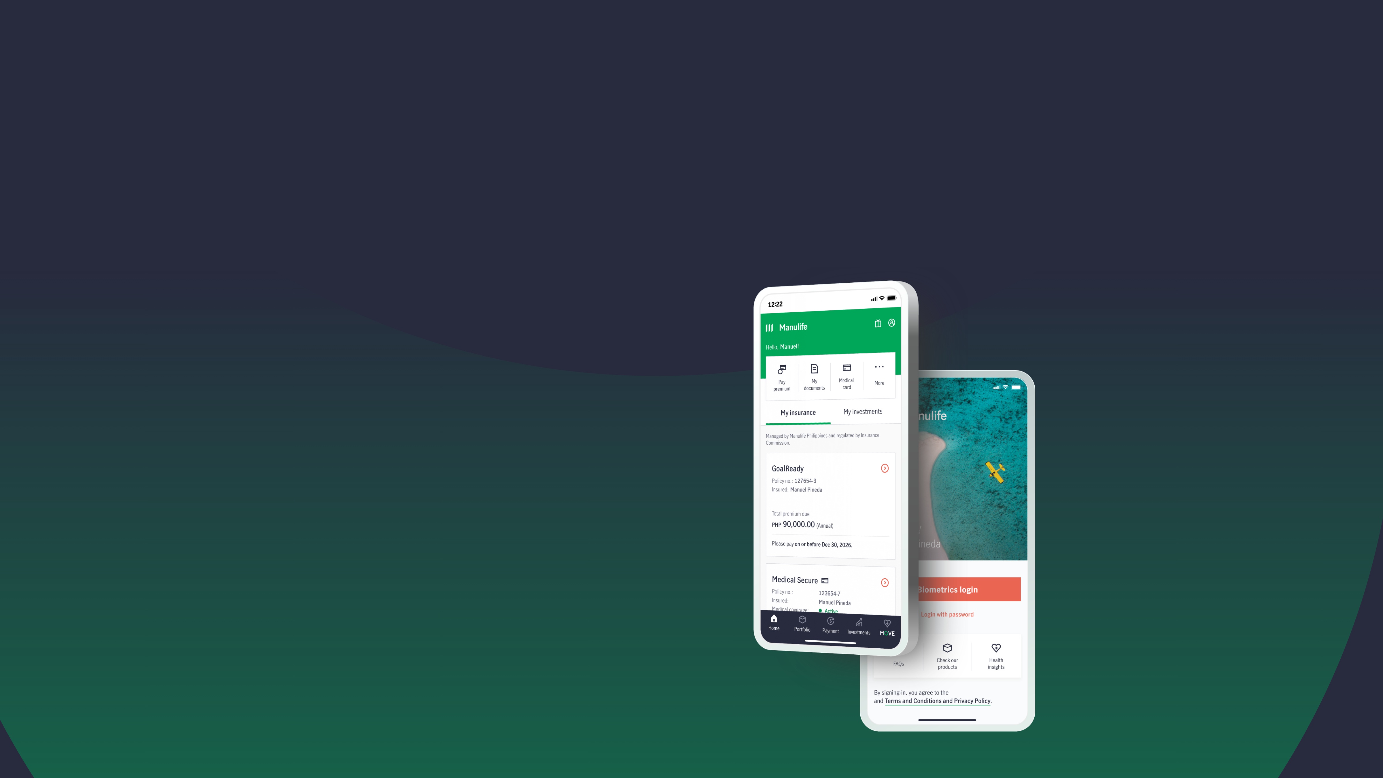 <strong>Manulife app: manage your policy online</strong>