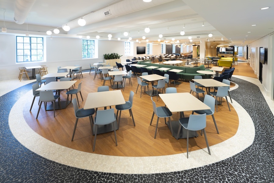 200 Bloor St Manulife head office cafeteria