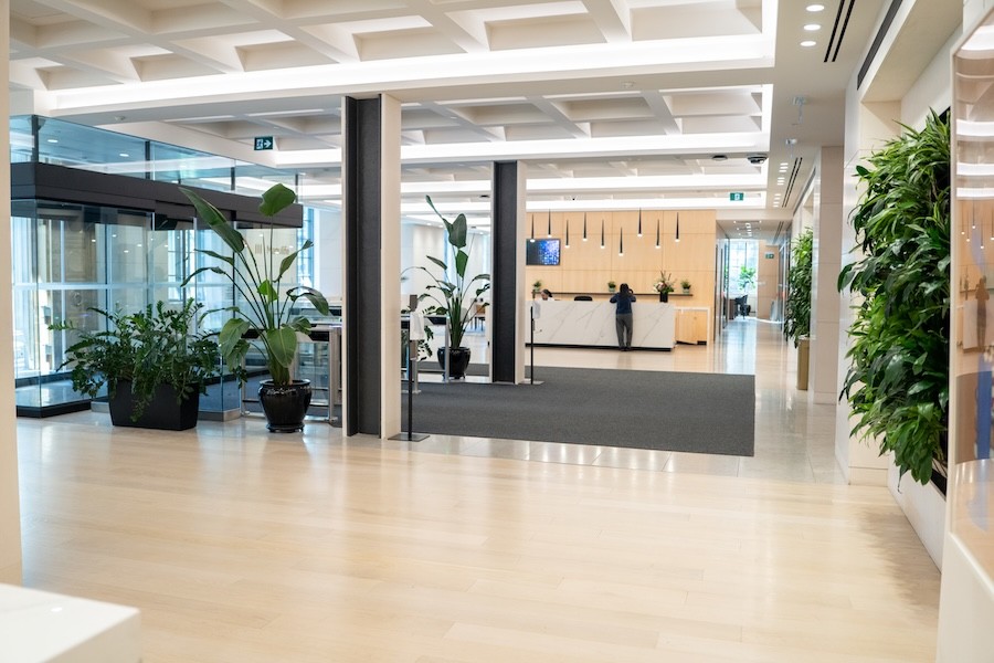 200 Bloor St Manulife head office lobby