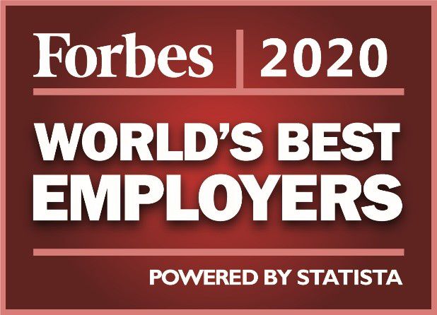 Forbes 2020 World's Best Employers