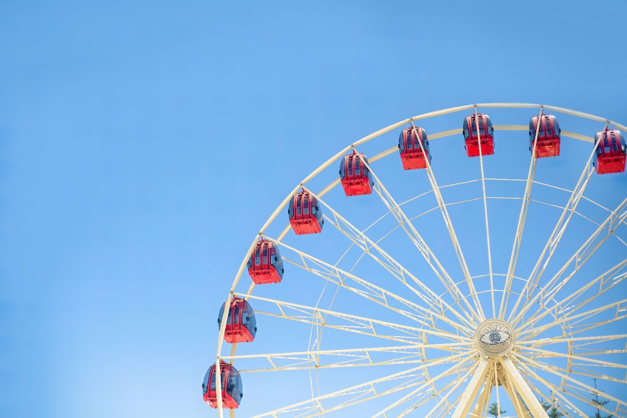 Ferris wheel in Perth, Australia