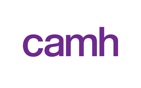 CAMH purple text logo