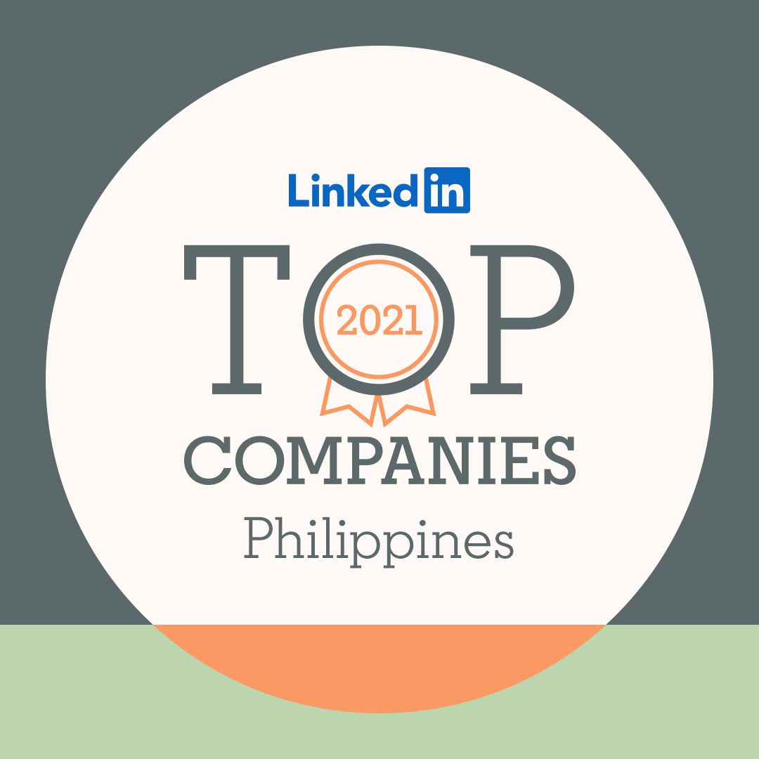 LinkedIn 2021 Top Companies Philippines logo 